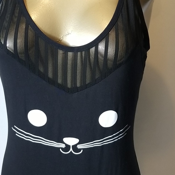 UNDER DISGUISE CAT SLEEPWEAR BODYSUIT - Picture 2 of 7